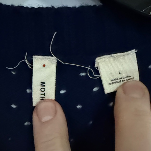 Moth Midnight Blue Cardigan - Picture 2 of 4